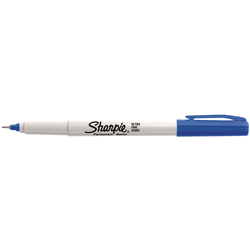 Sharpie Ultra Fine Marker Permanent Bullet 0.3mm Blue  